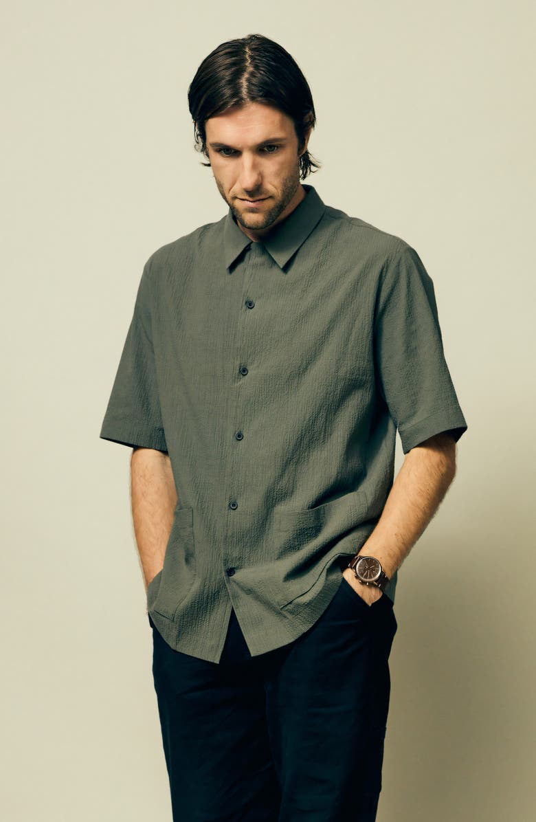 Nixon Station Chronograph Leather Strap Watch, 41mm, Alternate, color, 