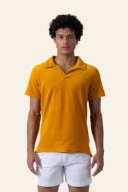 PRINCE & BOND Riviera Terry Cloth Polo
