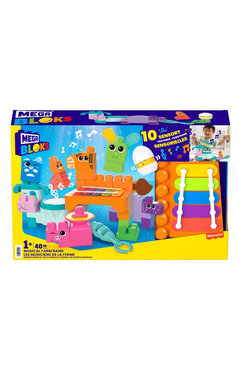 MEGA Musical Farm Band Playset, Alternate, color, 