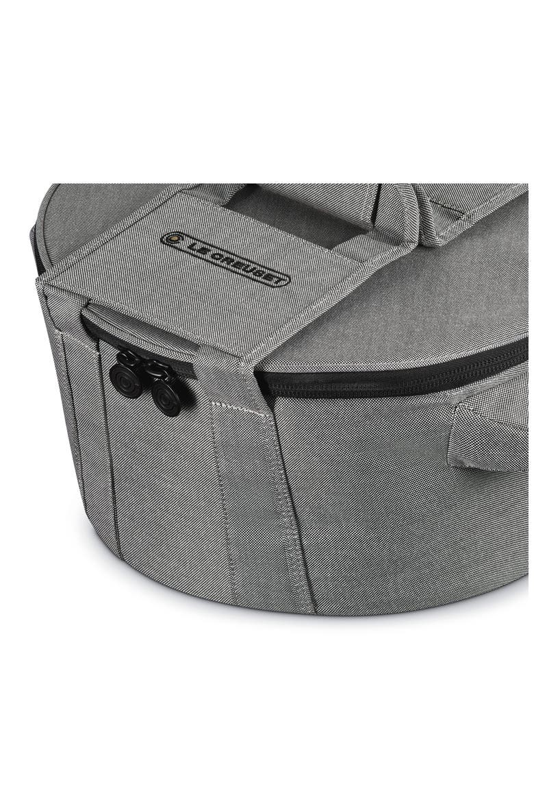 Round Dutch Oven Tote, Alternate, color, NOIR