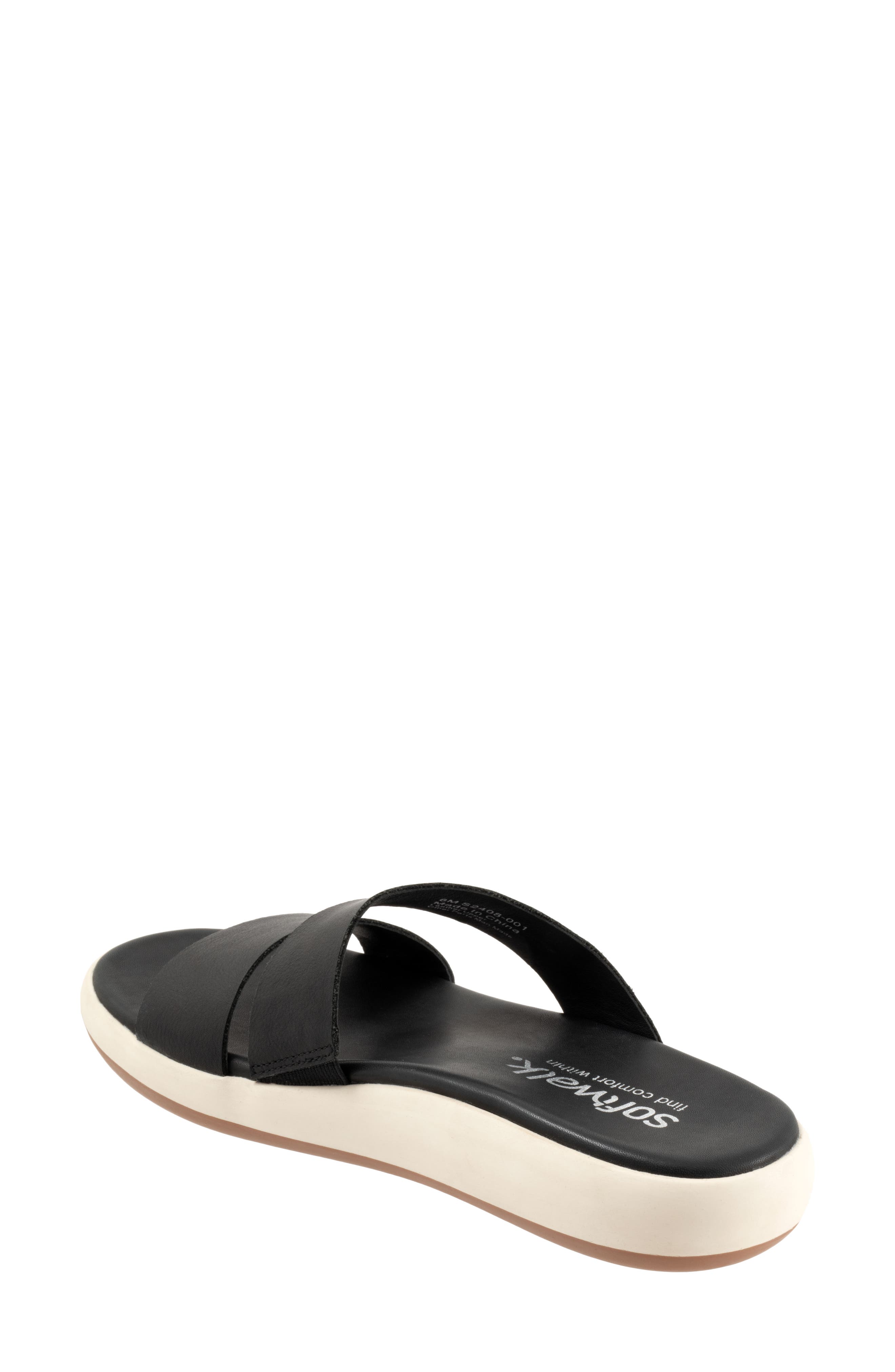 SoftWalk<sup>®</sup> Jenna Platform Sandal, Alternate, color, Black