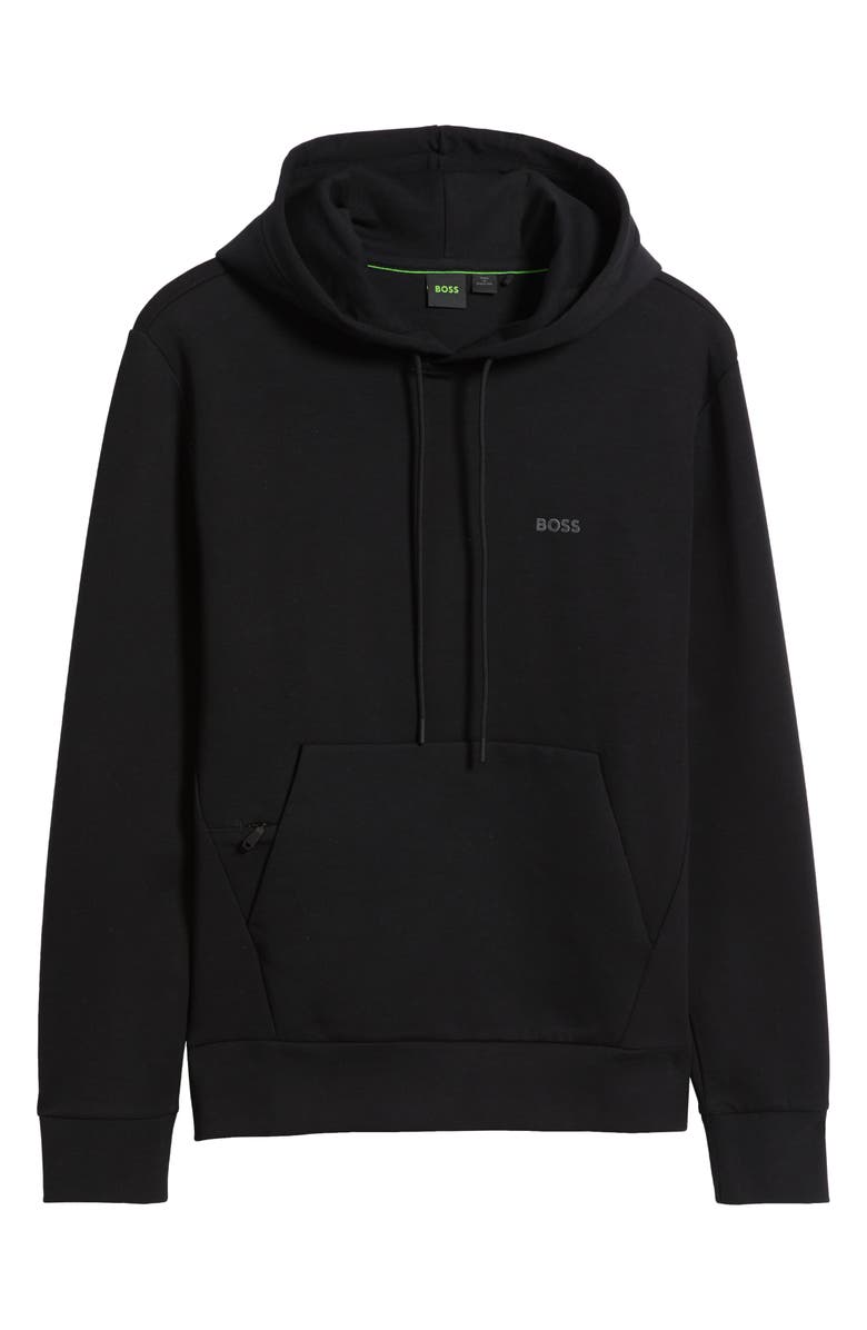 BOSS Soody Hoodie, Alternate, color, Black