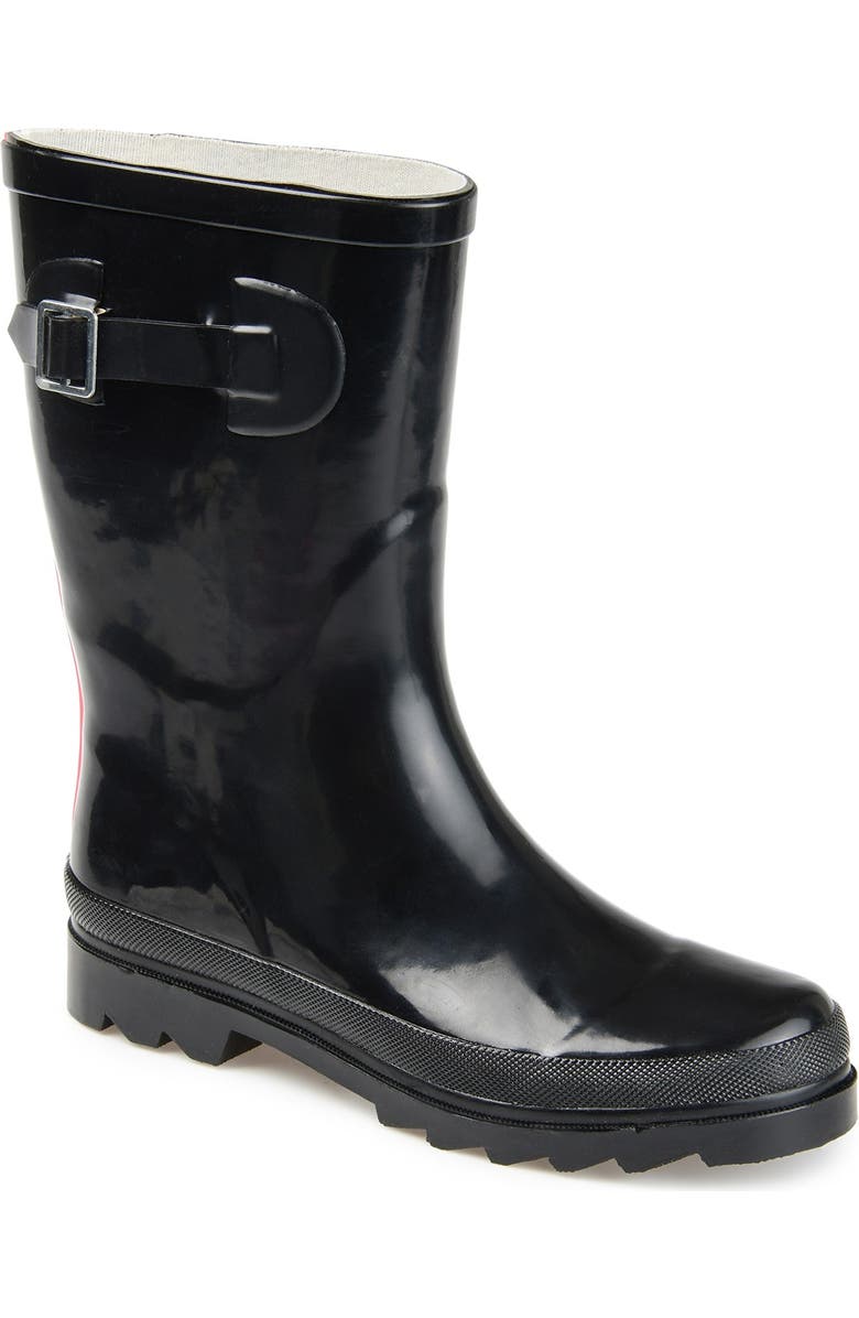 Journee Collection Seattle Rain Boot, Alternate, color,