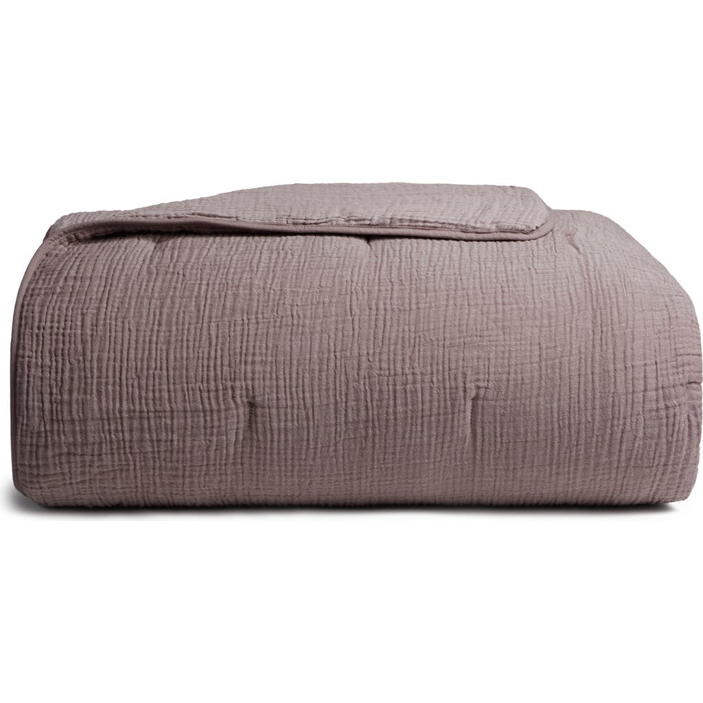 Parachute Cloud Organic Cotton Quilt In Brown