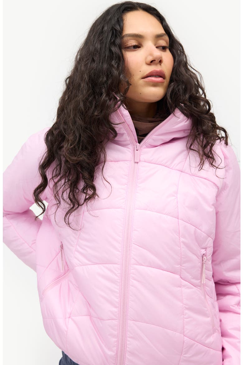 Claude Water Repellent Quilted Puffer Jacket, Alternate, color, BISOU