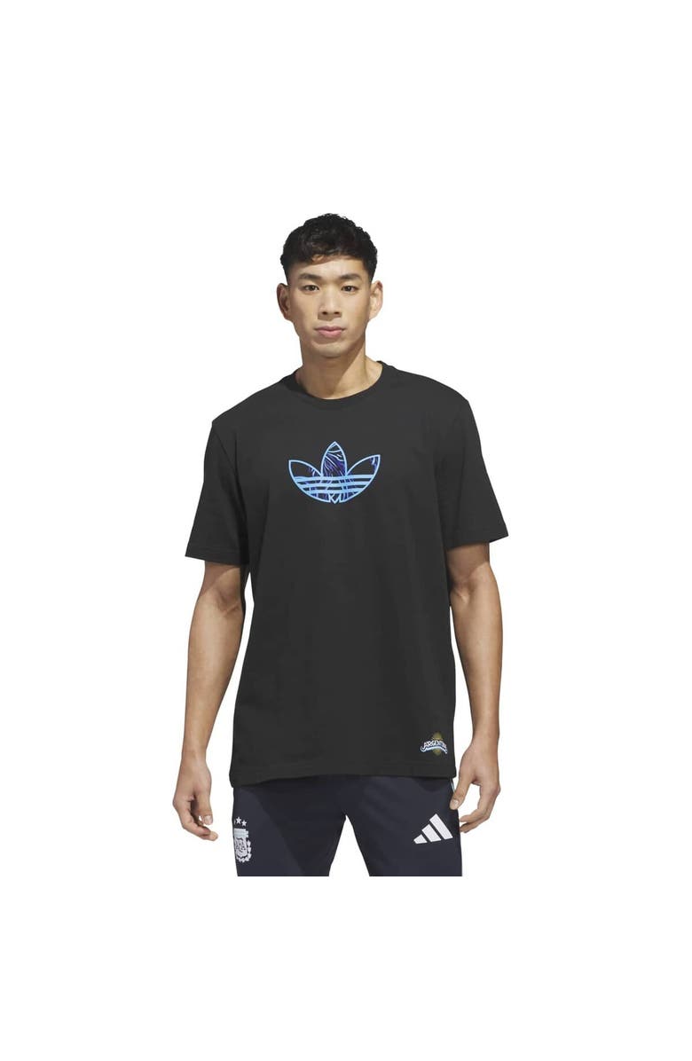 adidas Men's adidas Black Argentina National Team 2026 Away Jersey Hook T-Shirt, Main, color, Black