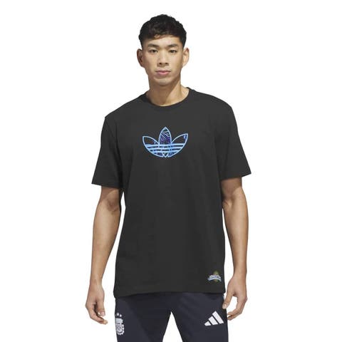 Men's adidas Black Argentina National Team 2026 Away Jersey Hook T-Shirt