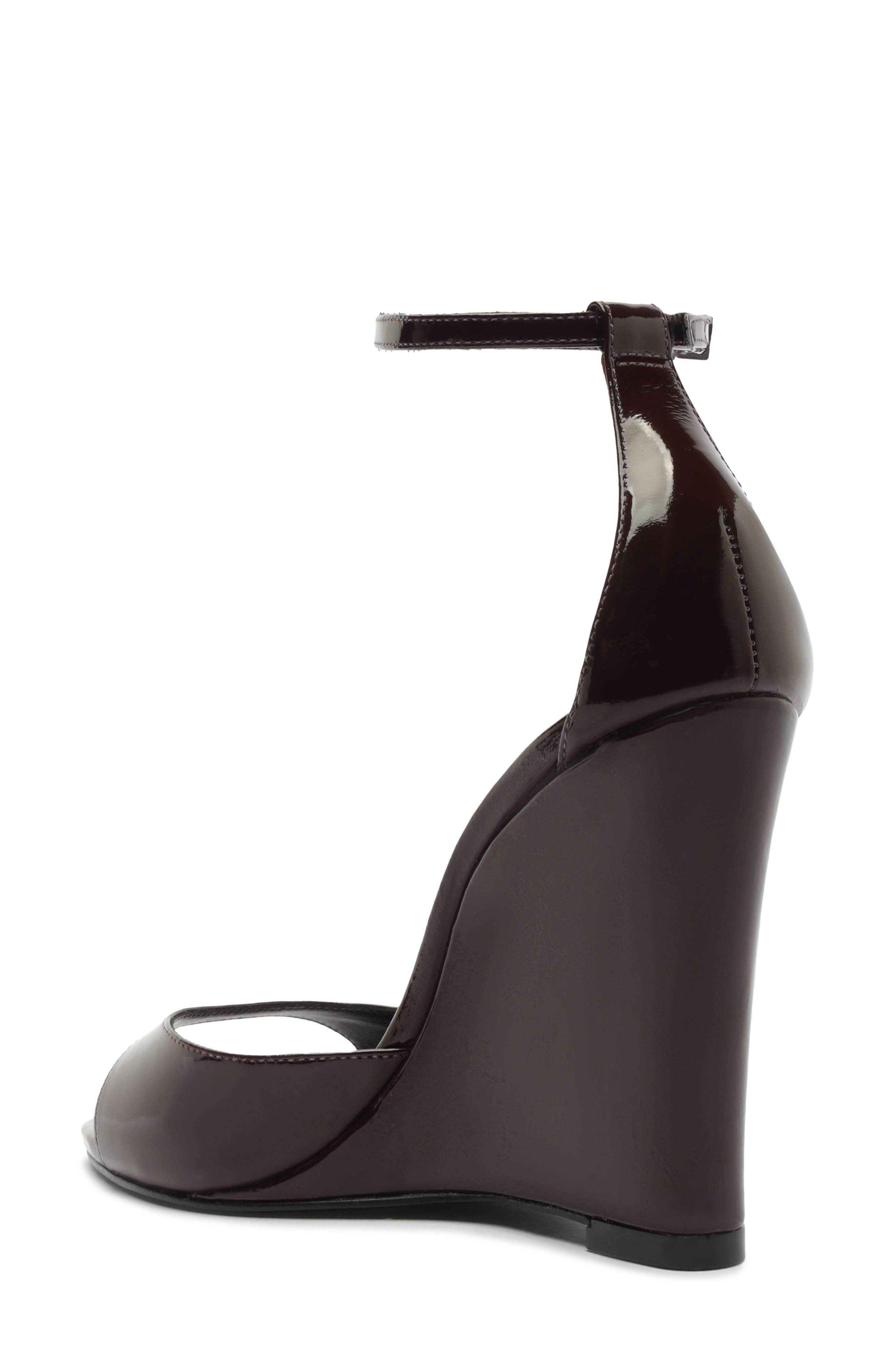 Scarlett Wedge Ankle Strap Sandal, Alternate, color, MAPLEWOOD