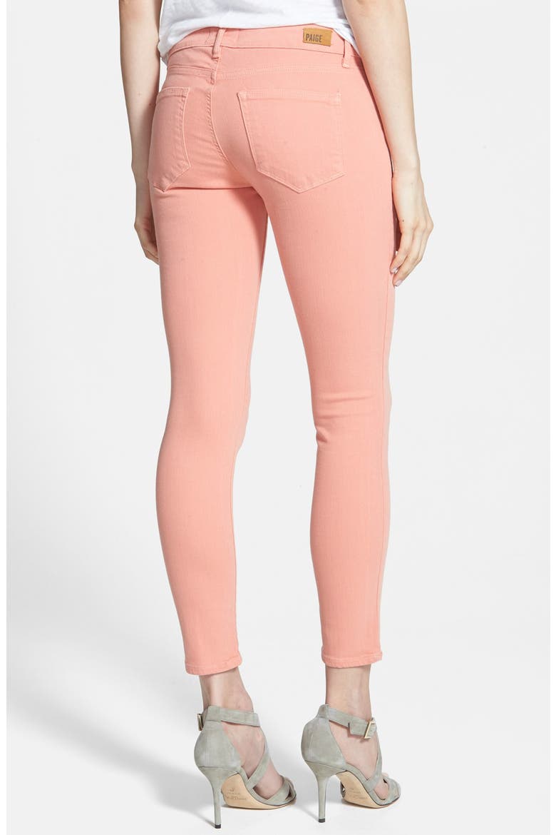 Denim 'Verdugo' Ankle Super Skinny Jeans, Alternate, color, DESERT SUNSET