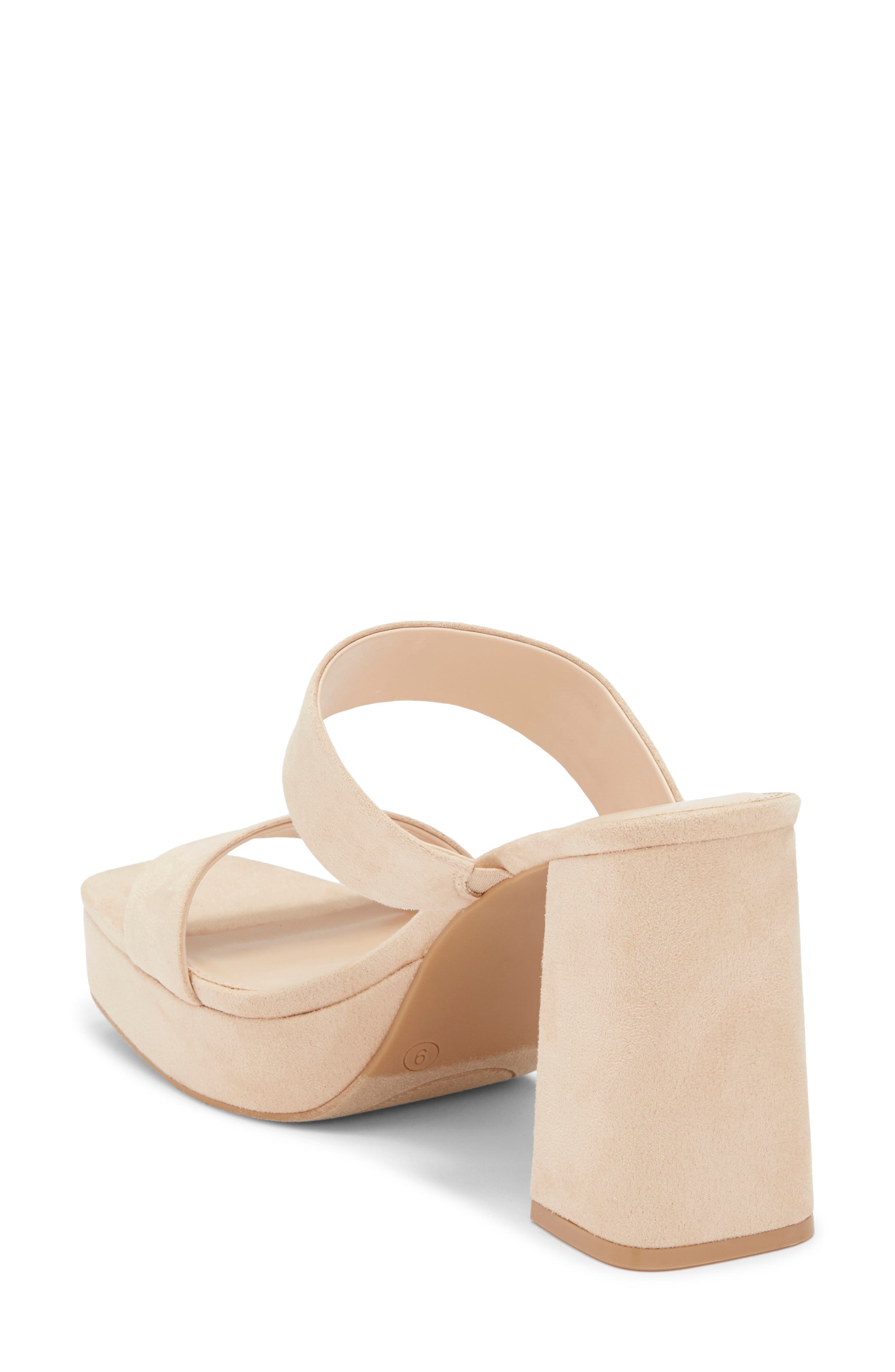 Abound Baylie Platform Block Heel Sandal, Alternate, color, Tan Light