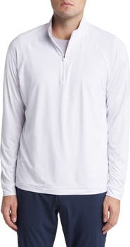 johnnie-O Freeborne PREP-FORMANCE Quarter Zip Pullover