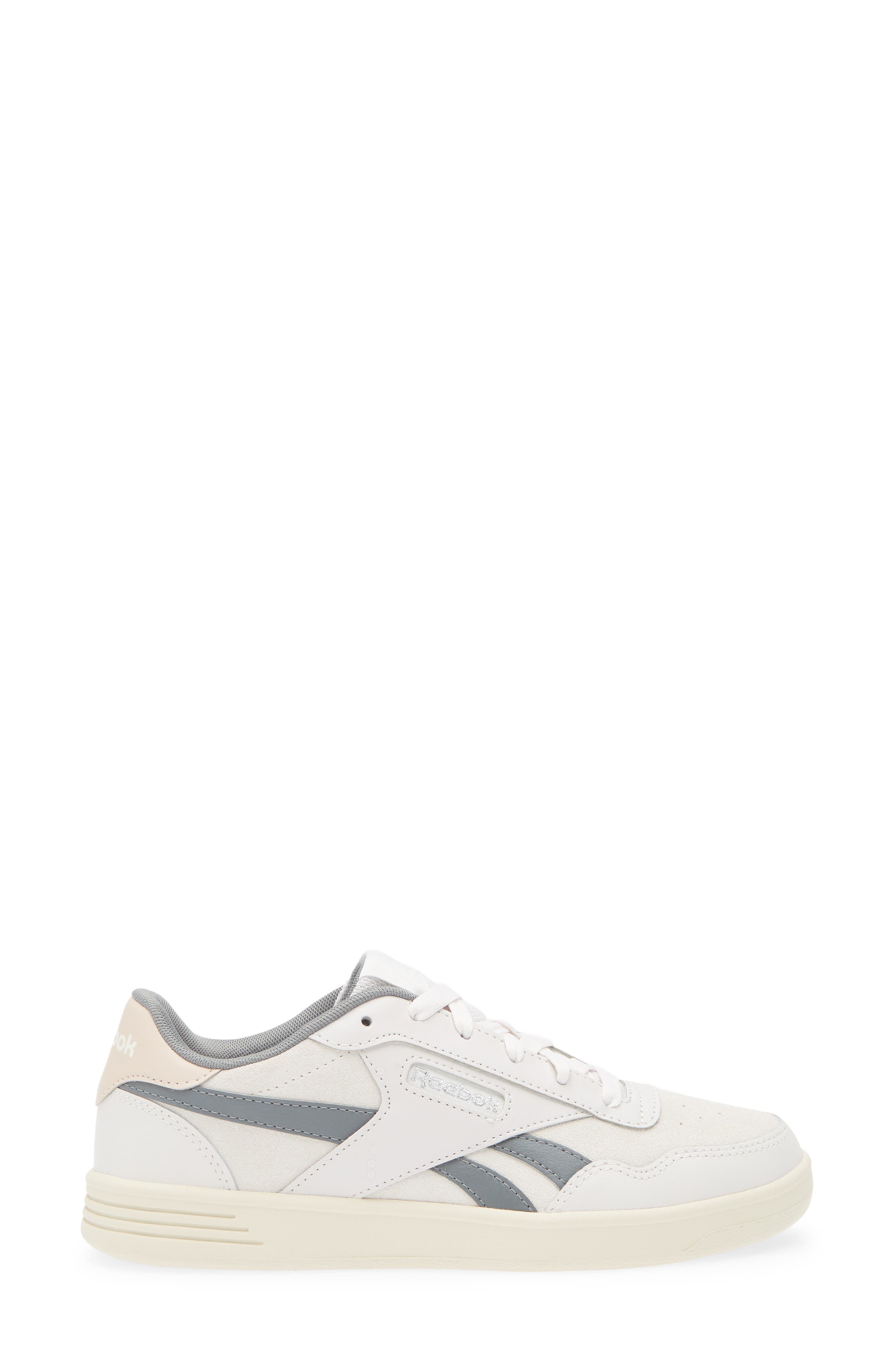Reebok Court Advance Sneaker, Alternate, color, Beige Grey4 Chalk