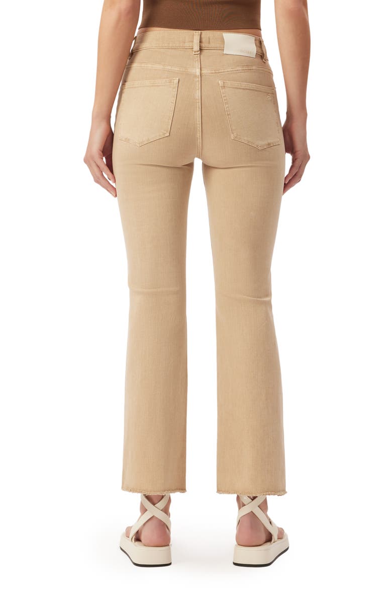 DL1961 Bridget Instasculpt Raw Hem Ankle Bootcut Jeans, Alternate, color, Sand