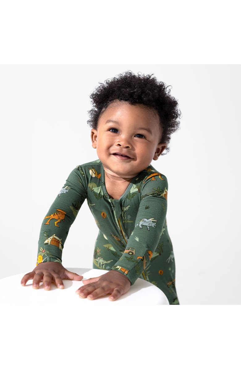 Bellabu Bear Baby Jurassic Park Safari Convertible Footie, Alternate, color, Jurassic Park: Safari