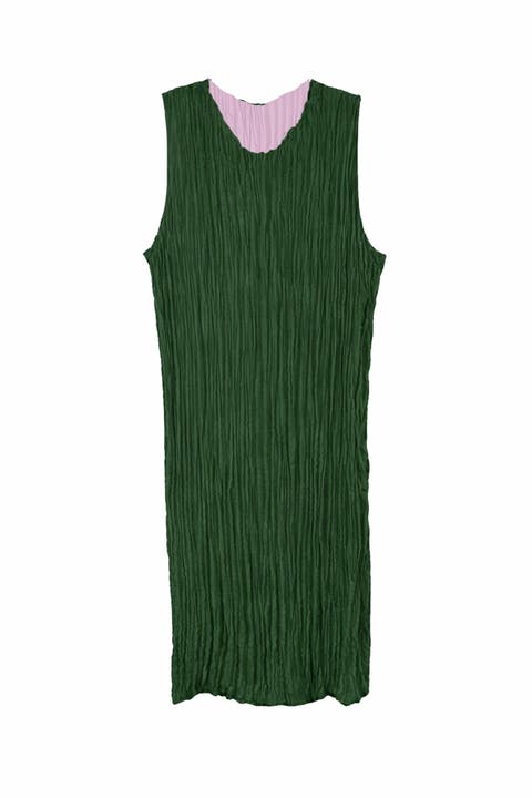 Jaya Pleated Dress