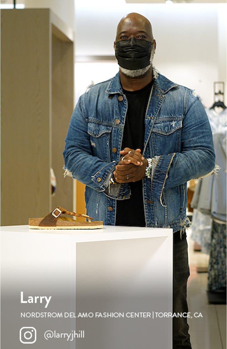 Gizeh Braided Slide Sandal, sales video thumbnail