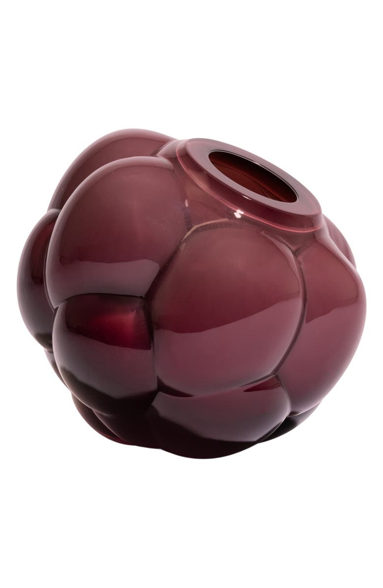 Kosta Boda Berry Tales Crystal Décor, Alternate, color, Plum