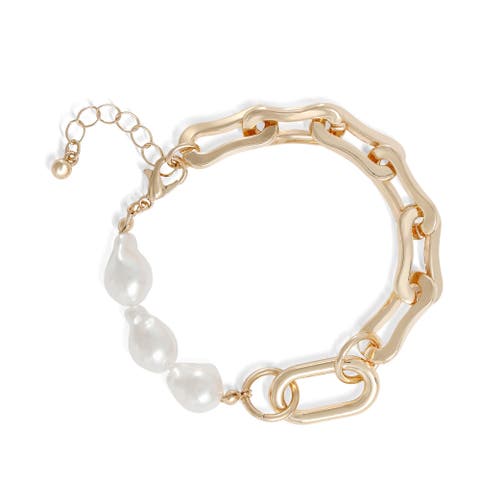 Yellow Gold-Plated Bracelet