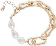 BCBG Yellow Gold-Plated Bracelet