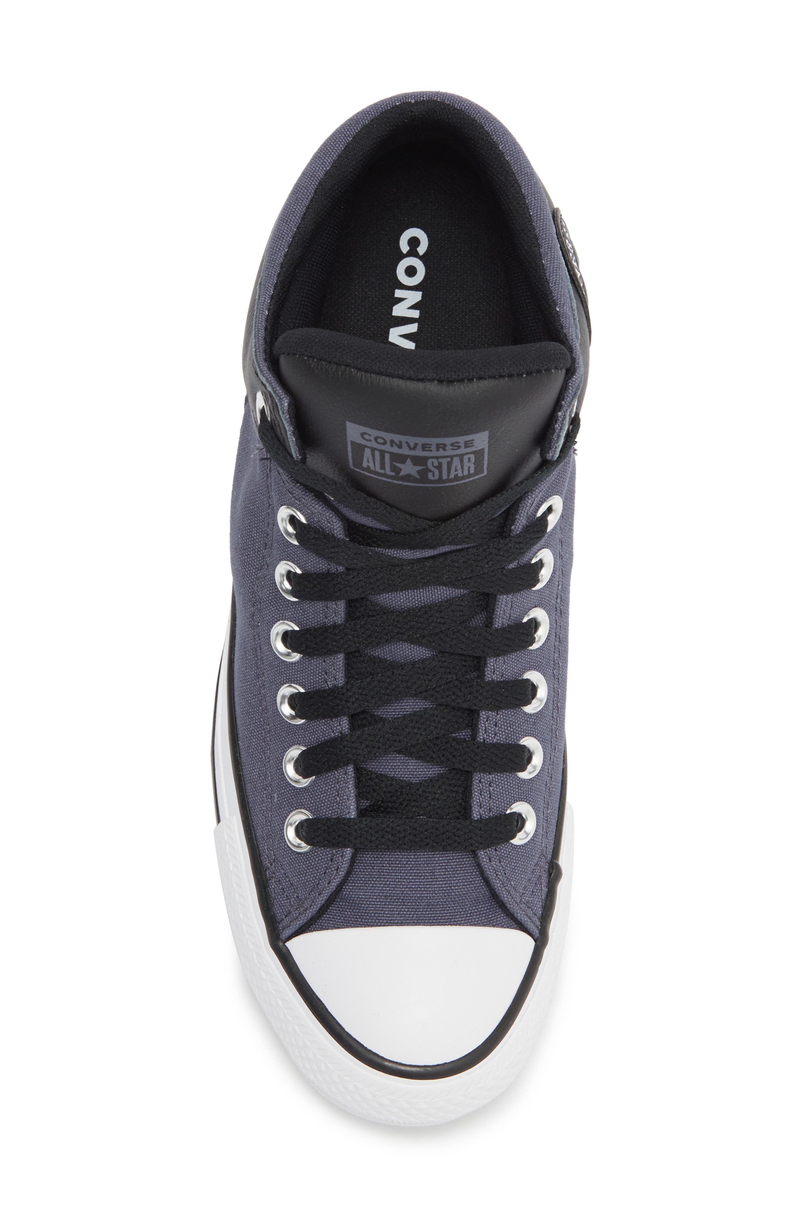 Converse Gender Inclusive Chuck Taylor<sup>®</sup> All Star<sup>®</sup> High Street Mid Cold Star, Alternate, color, Cold Stare/ Black
