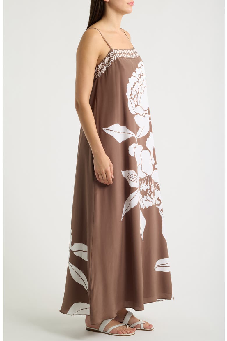 Jesslyn Silk Maxi Dress, Alternate, color, COCO BEACH
