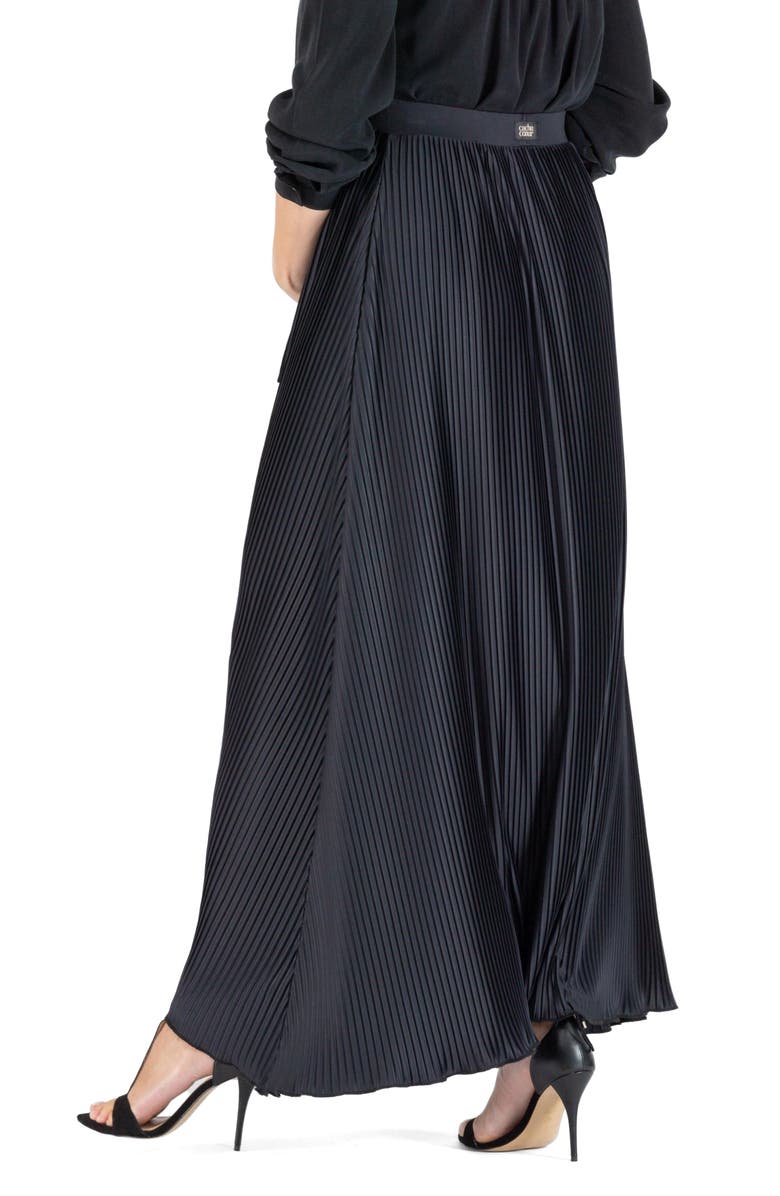 Cache Coeur Plissé Maternity Maxi Skirt, Alternate, color, 