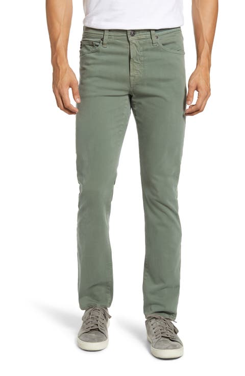 Everett Stretch Sateen Slim Straight Pants