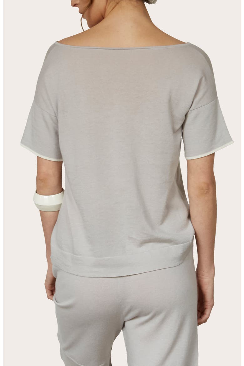 Split Neck Tee, Alternate, color, Mist