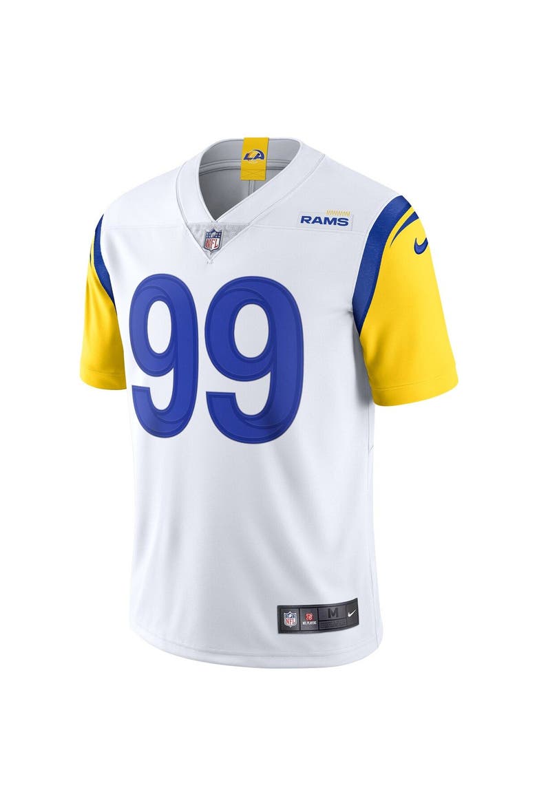 Men's Nike White Aaron Donald Los Angeles Rams Alternate Vapor Limited Jersey, Alternate, color, White