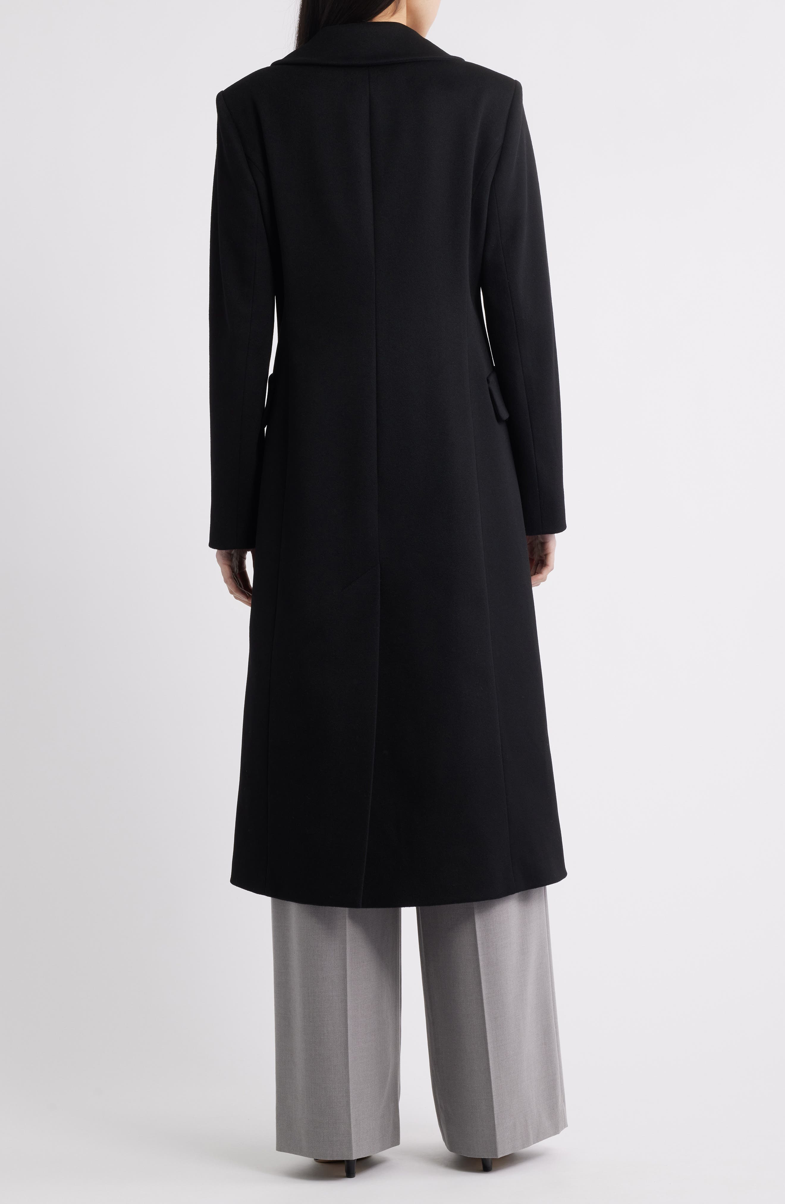 Maxi Loro Piana Wool & Cashmere Coat - image 2