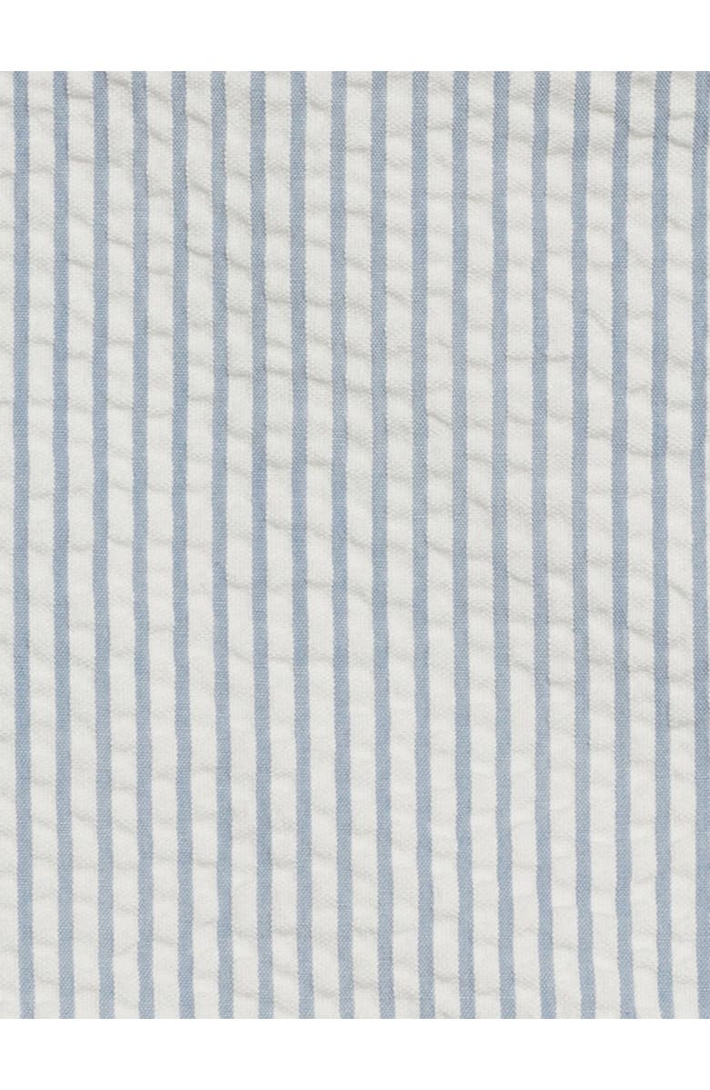 Colroed Organics Organic Landon Seersucker Button Down, Alternate, color, Shore Stripe/Sea