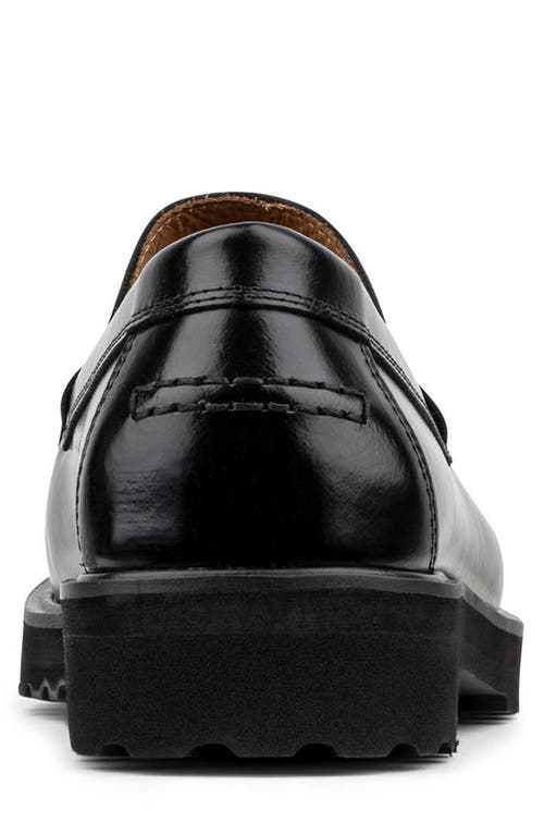 Donald Pliner Judd Penny Loafer In Black