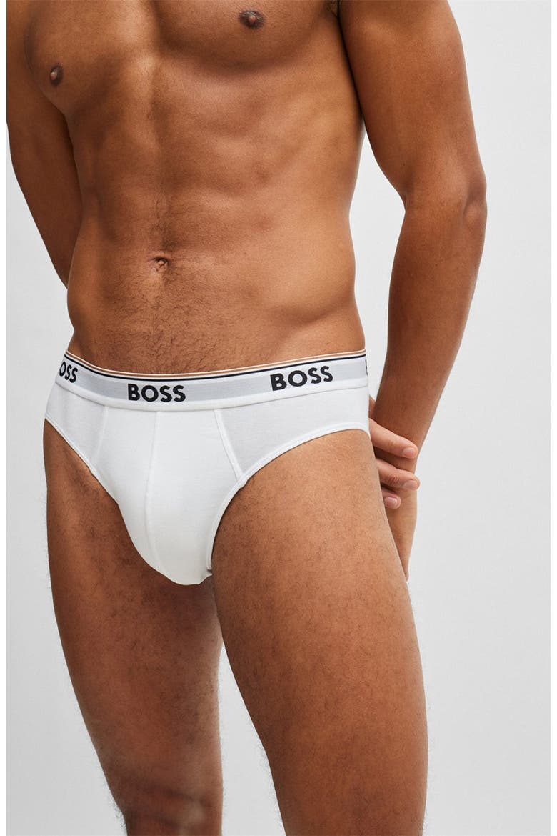 3-Pack Power Stretch Cotton Briefs, Alternate, color, WHT