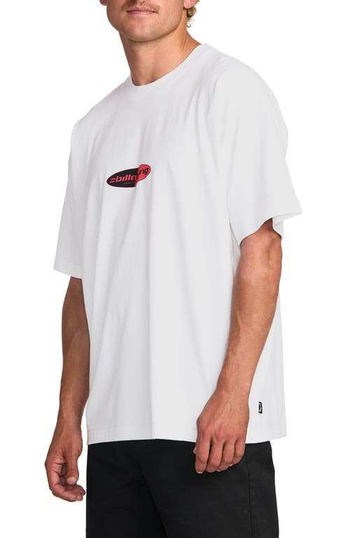 Billabong Split Pill Og Short Sleeve Graphic T-shirt In White