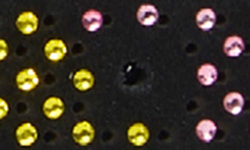 Kurt Geiger London Rainbow Rhinestone Mayfair Belt In Multi