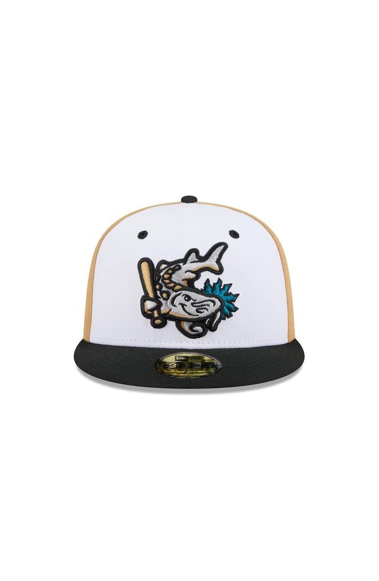 New Era Men's New Era White West Michigan Whitecaps Theme Nights 59FIFTY Fitted Hat, Alternate, color, White