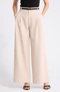 Gemma + Jane Double Pleat Wide Leg Pants