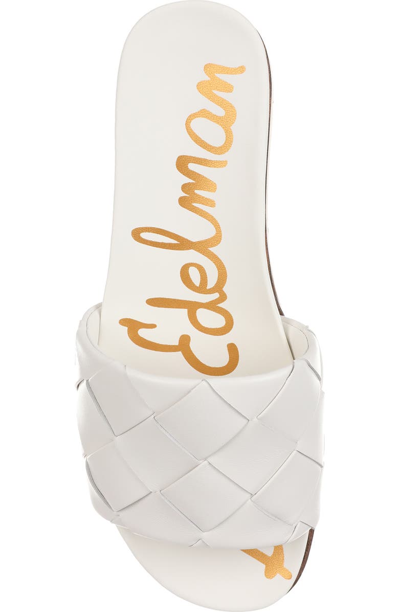 Sam Edelman Adaley Slide Sandal, Alternate, color, White