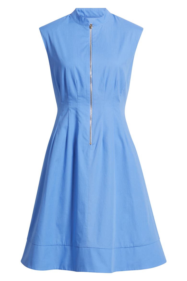 Sleeveless Cotton Dress, Alternate, color, PERIWINKLE