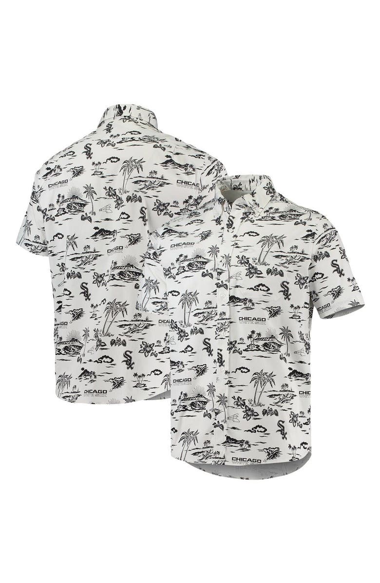 Reyn Spooner Men's Reyn Spooner White Chicago White Sox Kekai Performance Button-Up Shirt, Main, color, White