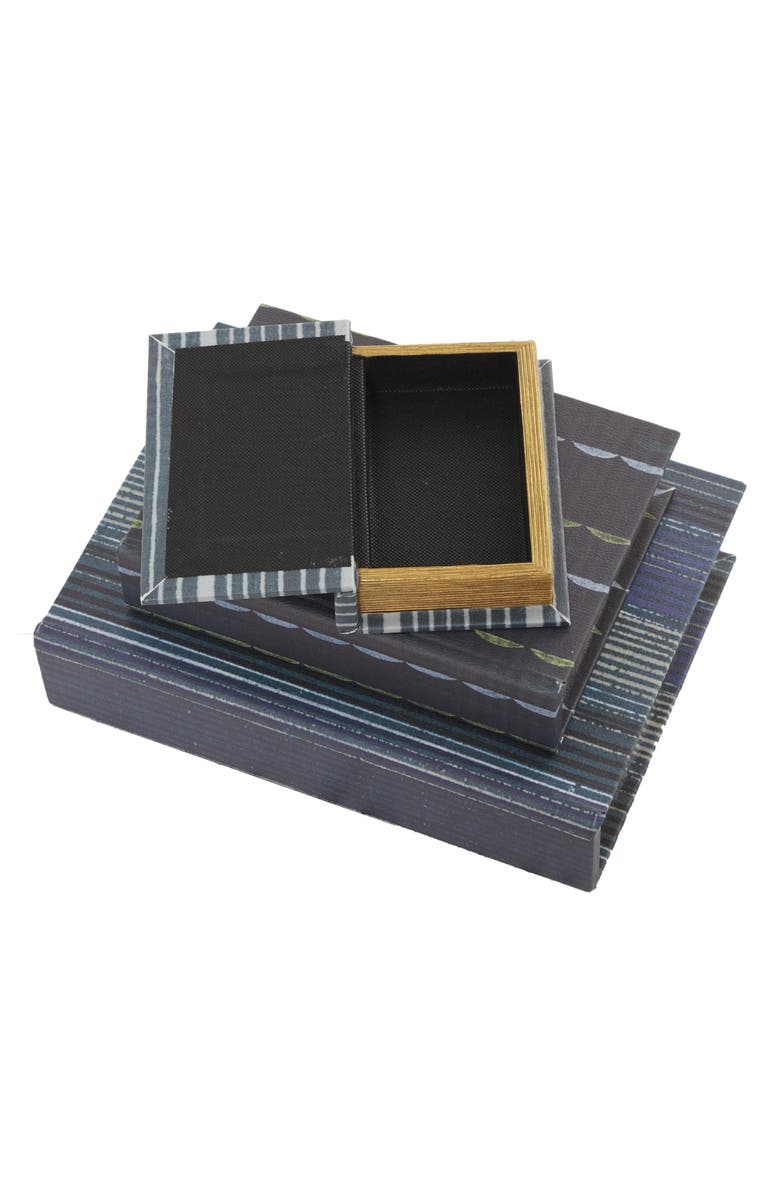 SONOMA SAGE HOME Set of 3 Faux Book Boxes, Alternate, color, 