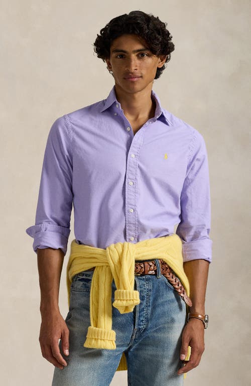 Polo Ralph Lauren Classic Oxford Button-down Shirt In Pink