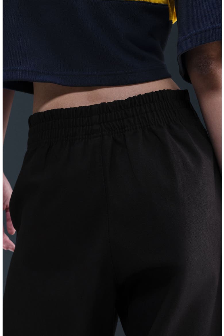 Sportswear Street Barrel Leg Pants, Alternate, color, 010 BLACK/SAIL