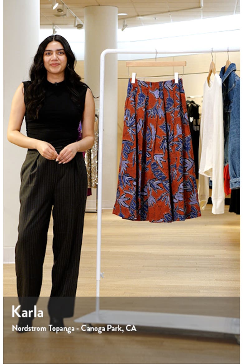 Autumn Leaves Maxi Skirt video
