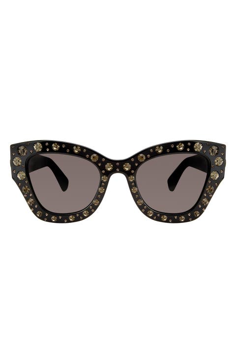 51mm Cat Eye Sunglasses