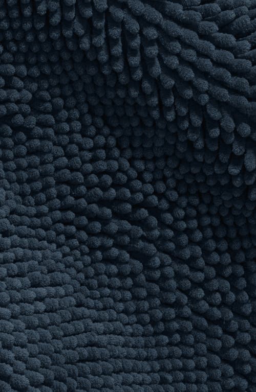 Homespun 2-pack Chenille Bath Mats In Blue