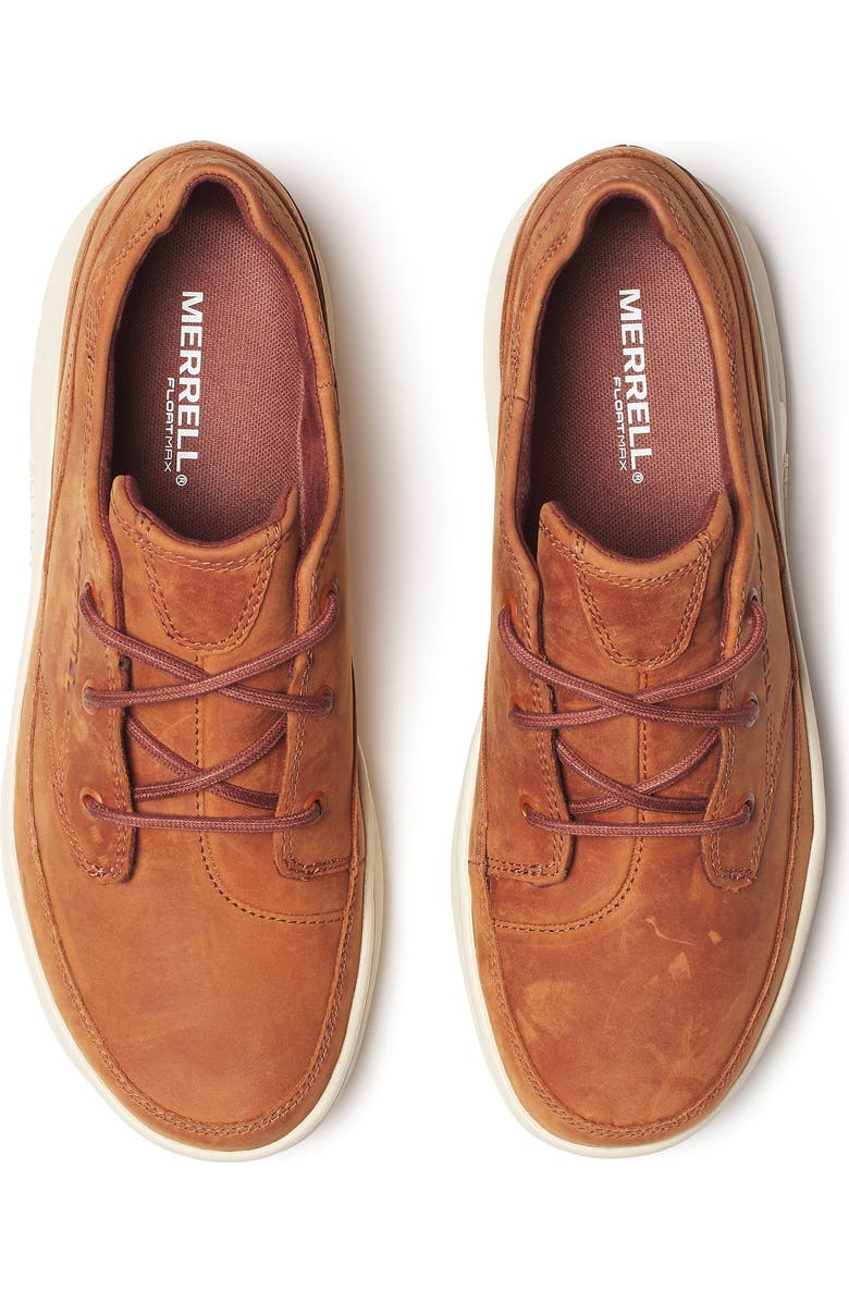 Merrell Silvo Lace-Up Shoe, Alternate, color, Cognac
