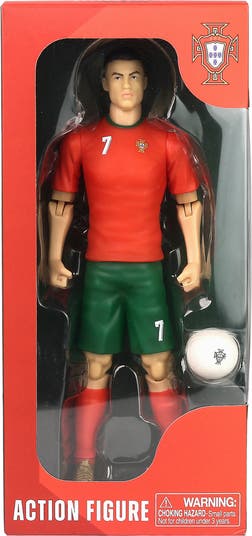 SOCKERS Portugal Cristiano Ronaldo 8" Collectible Soccer Action Figure
