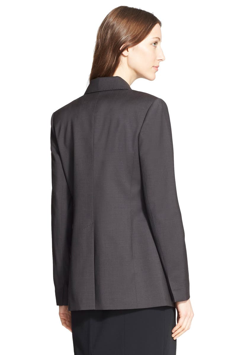 Nordstrom Signature and Caroline Issa Double Breasted Wool Suiting Jacket, Alternate, color, 