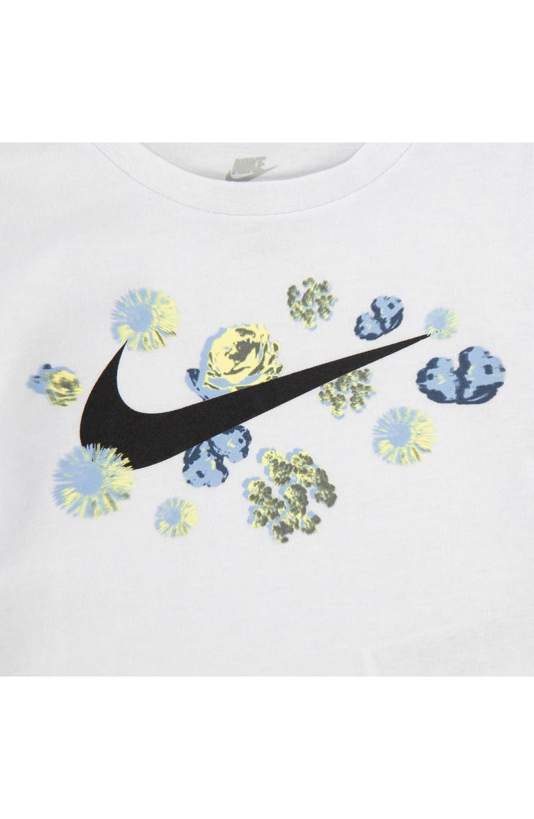 Nike Kids' Floral Futura Graphic T-Shirt, Alternate, color,
